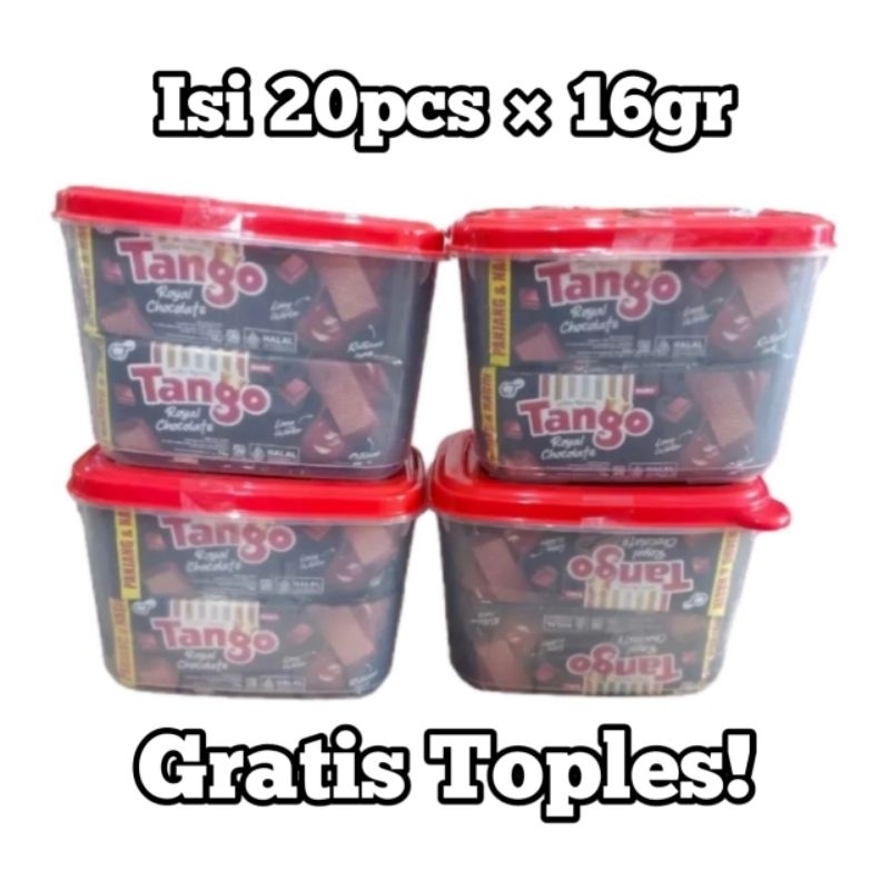 

[Gratis Toples] Tango Wafer Isi 20×16gr