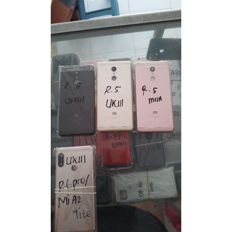 Backdoor tutup belakang Redmi 6pro / mi A2 lite