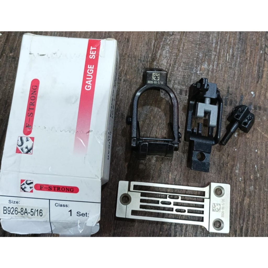 Getset / Gset / Gauge Set Mesin Jahit Make Up B926-8A 5/16 FS