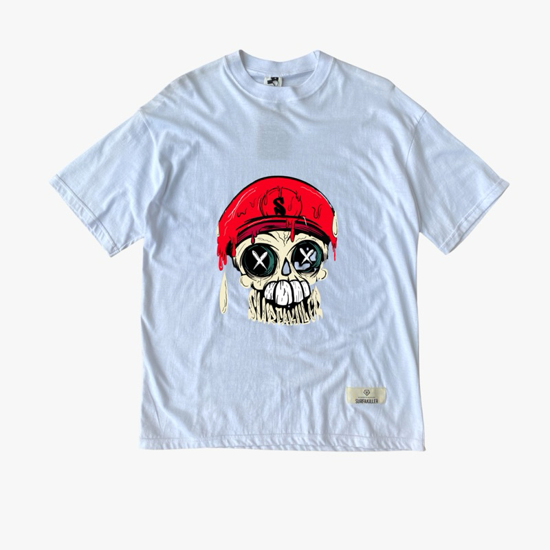 Surfakiller Kaos Oversize Skull