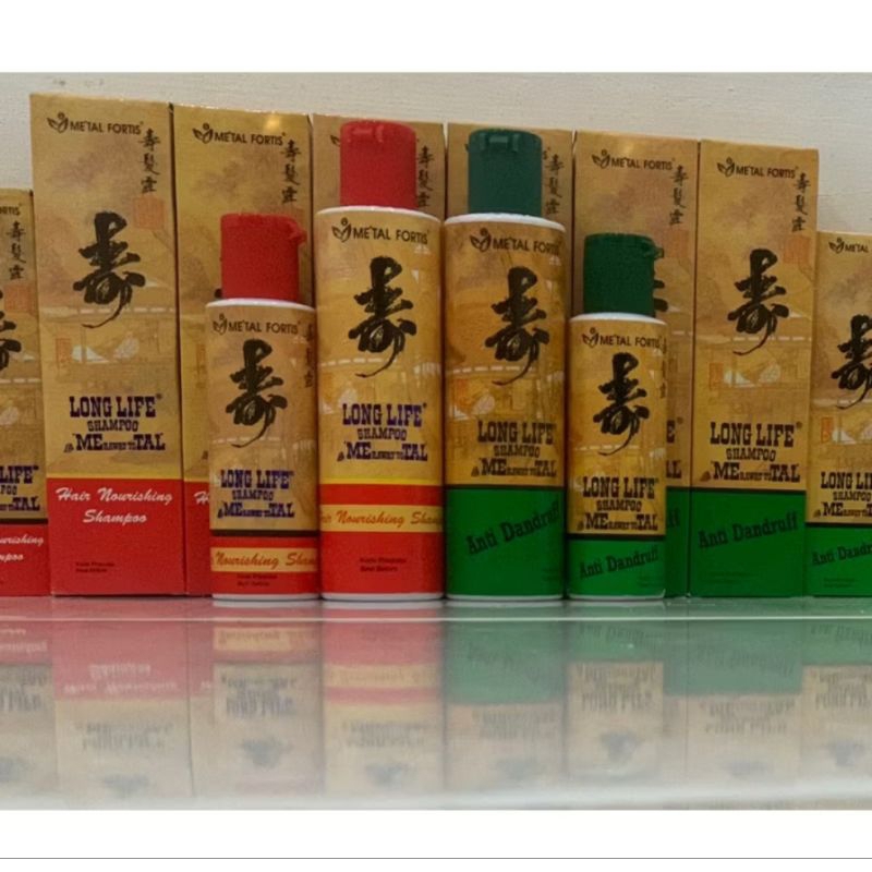 SHAMPO METAL FORTIS MERAH & HIJAU 200ML / SAMPO METAL FORTIS