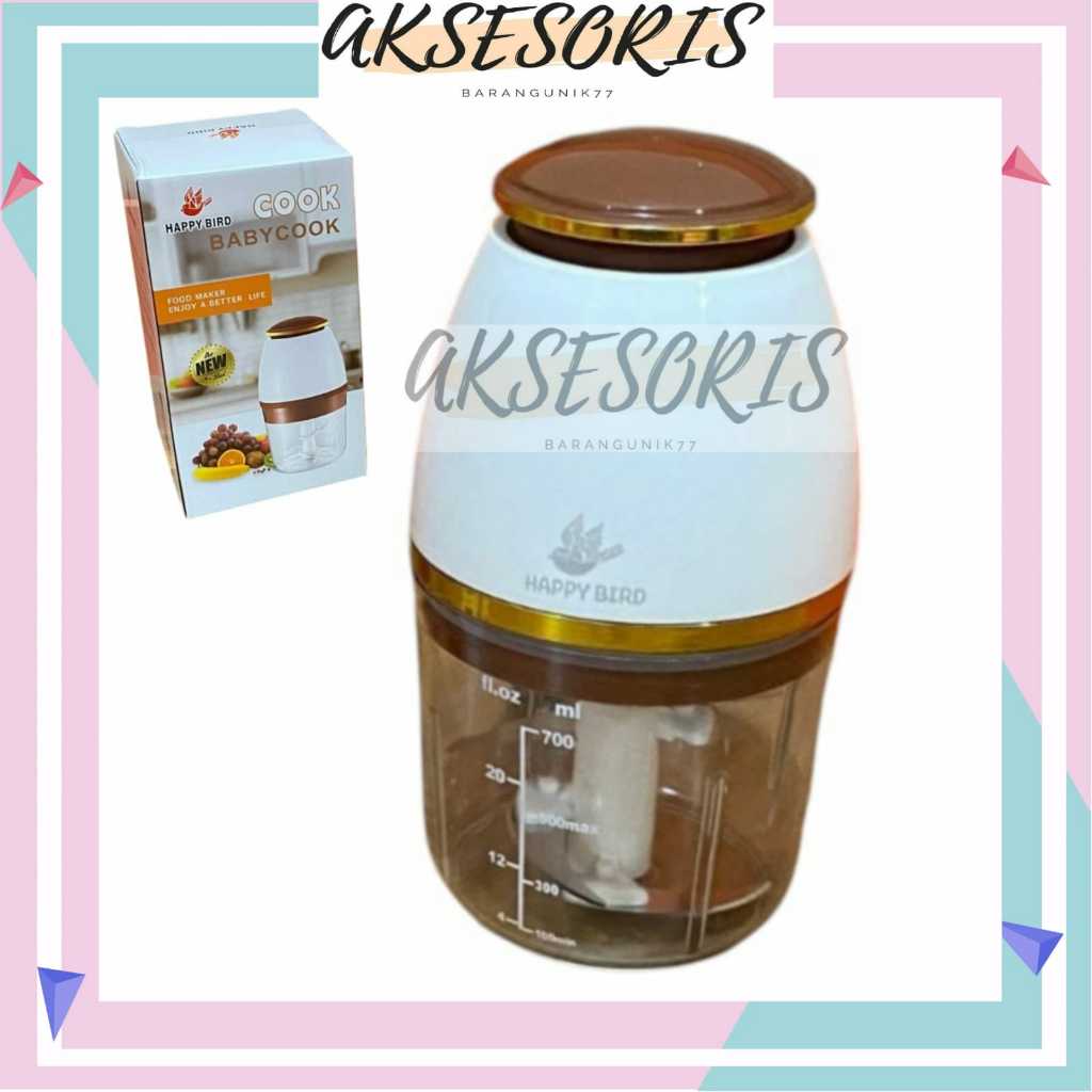 BLENDER HAPPY BIRD / BLENDER CAPSULE / BLENDER KAPSUL CUTTER FOOD PROCESSOR / PENGGILING DAGING & SA
