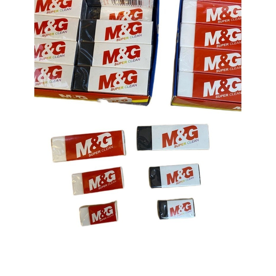 

M&G Eraser Super Clean Black AXP963KC Dan AXP963JP - Penghapus M&G