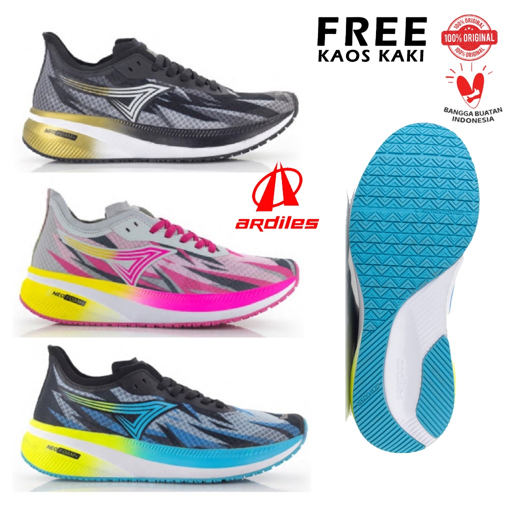 Sepatu Running Ardiles Nfinity Flash Original Sepatu Olahraga Lari Joging Ardiles Infinity Flash