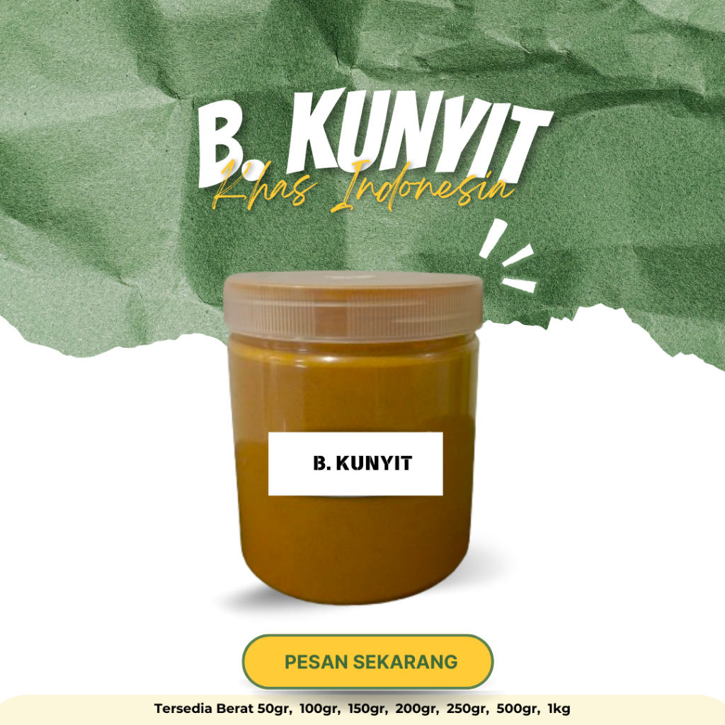 

SERBUK BUBUK HERBAL ALAMI KUNYIT