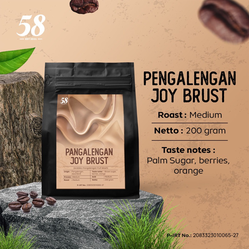 

Pangalengan Joy Brust (Arabika Pangalengan Full Wash)