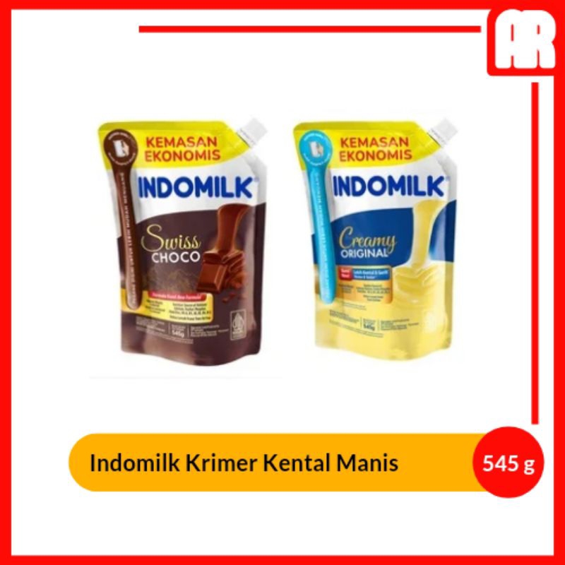 

Indomilk Krimer Kental Manis Putih - Cokelat 545g | AR Ostore