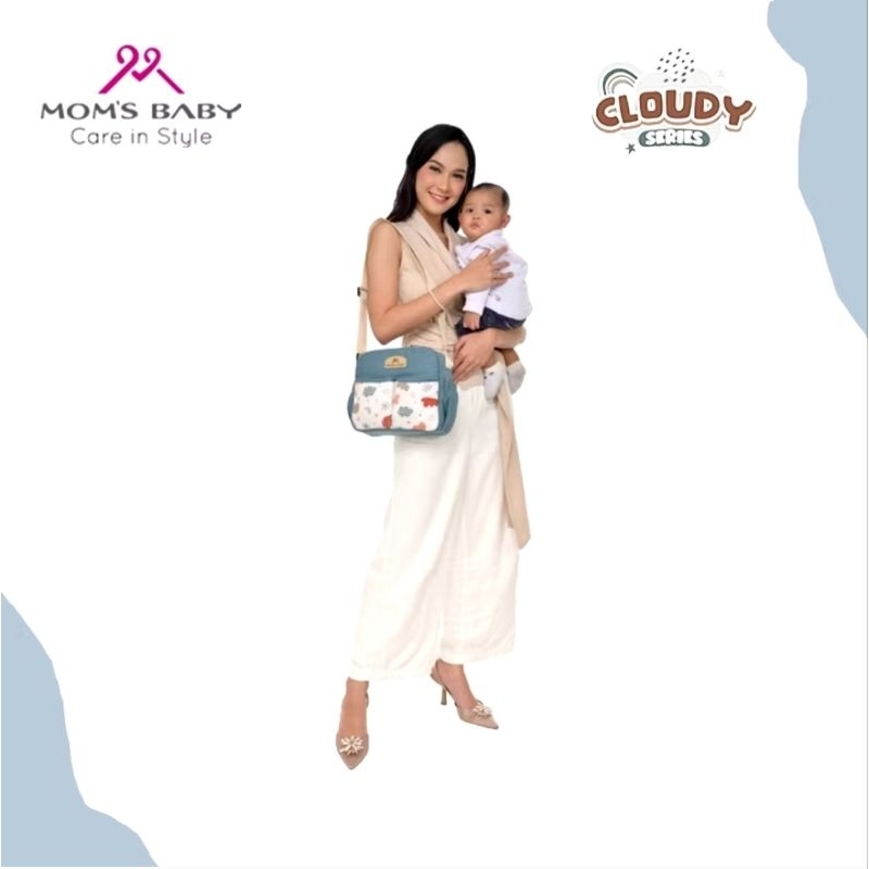 Moms baby Tas Bayi Cloudy Series small