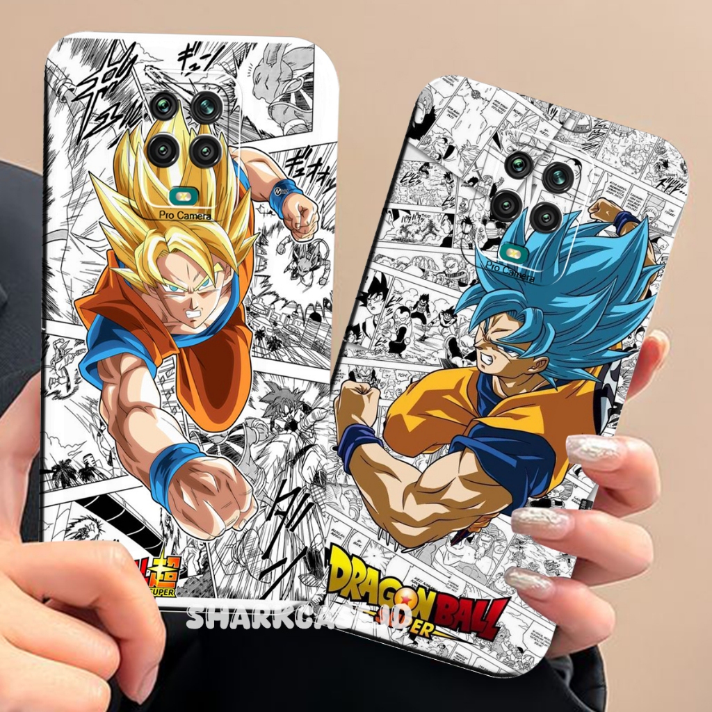 [SHARK] Softcase XIAOMI REDMI NOTE 9 9 PRO 8 8 PRO 7 7 PRO REDMI 9 8 10 4G 5G Motif Dragon Ball Anim
