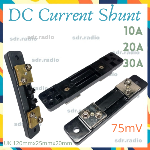 DC Current Shunt FL-2 10A 20A 50A Resistor Shunt Resistor DC 10 A 20 A 50 A 75mV Digital Ammeter Amp