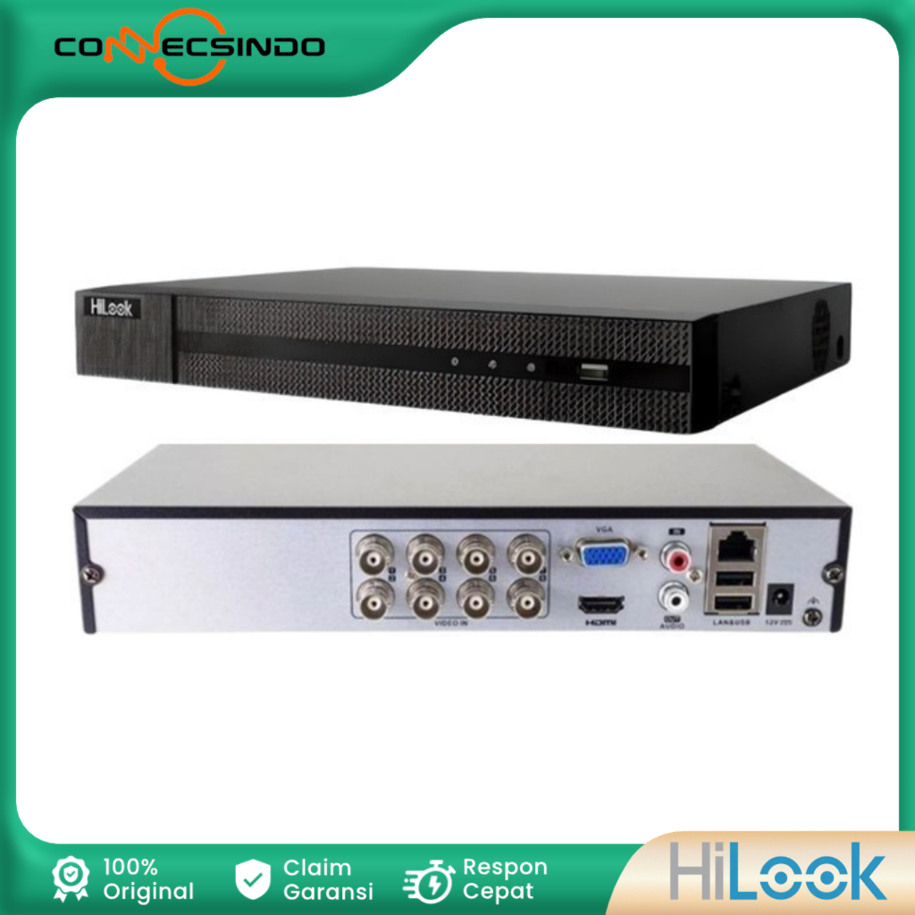 DVR CCTV HILOOK DVR 208Q-M1 8 Channel 5MP 5 MP