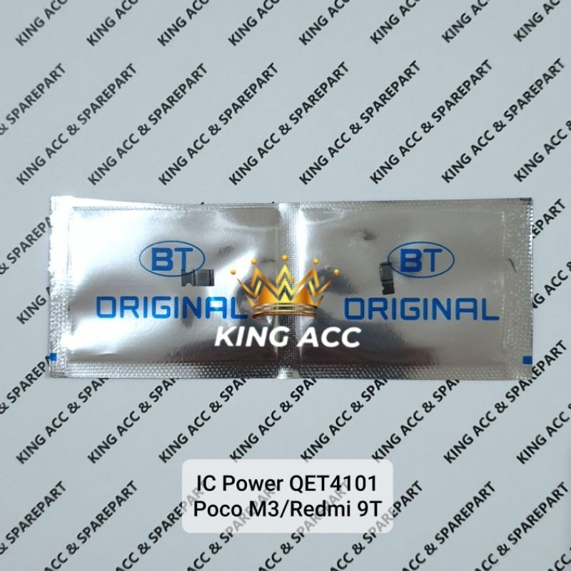 IC POWER XIAOMI REDMI 9T / POCO M3 QET4101 ORIGINAL