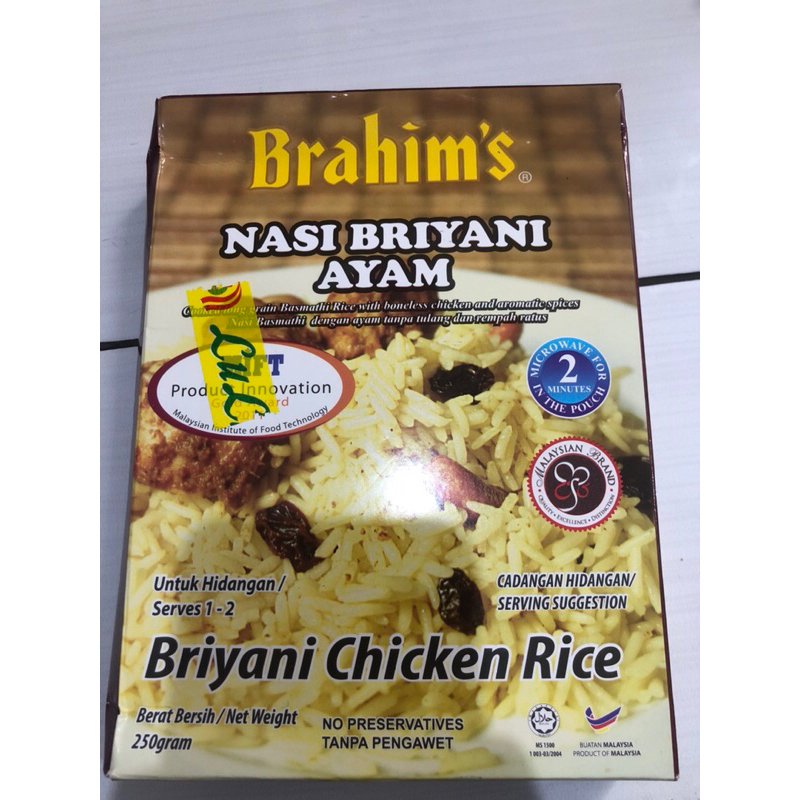 

BRAHIM’S NASI BRIYANI AYAM MALAYSIA