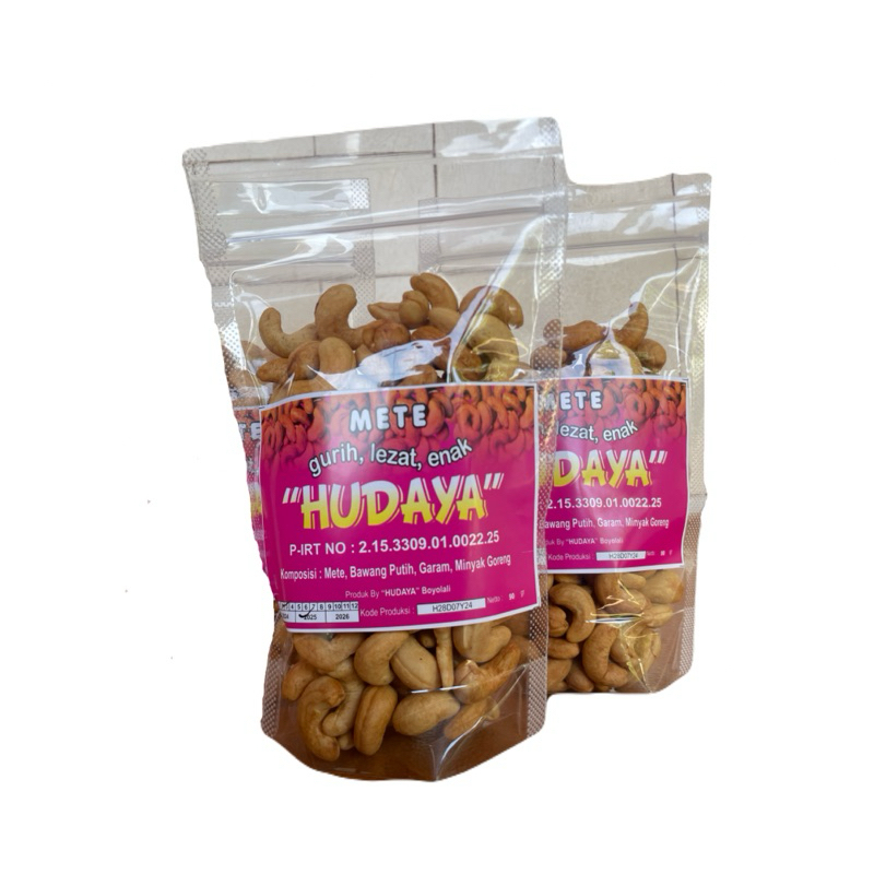 

Hudaya Kacang Mete Super kemasan Pouch