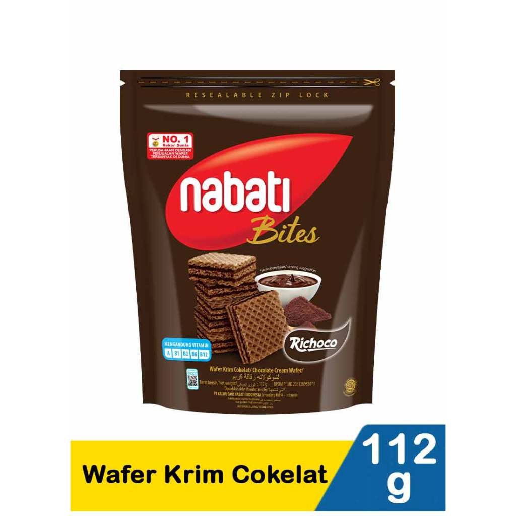 

richoco wafer nabati bites chocolate