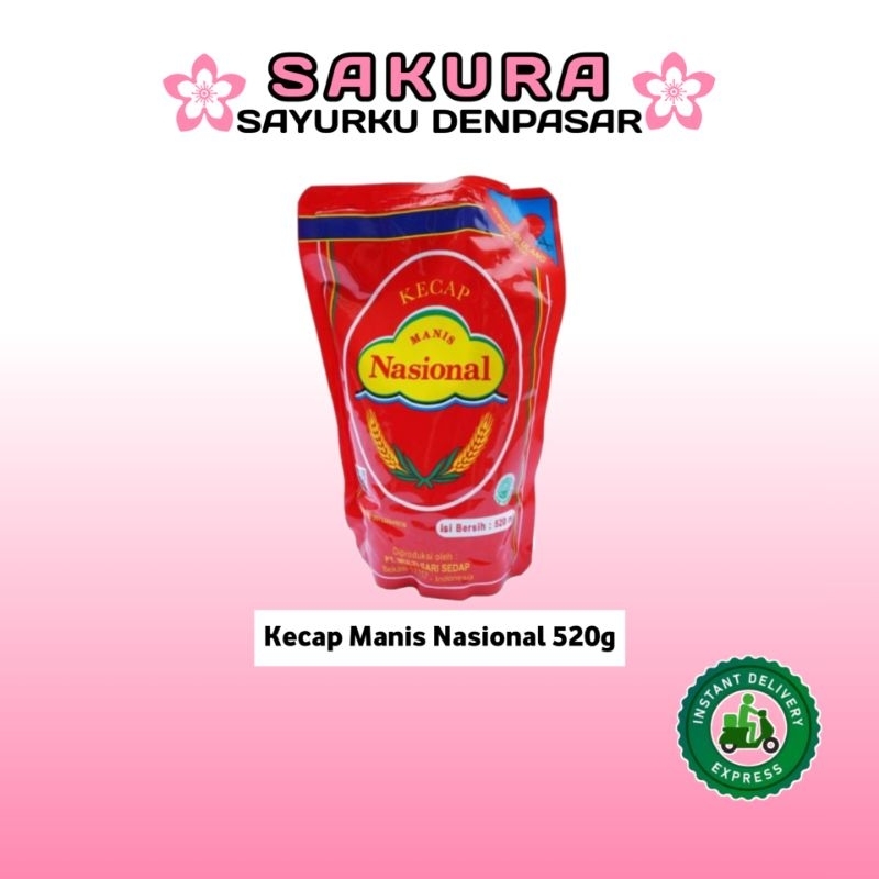

Kecap Manis Nasional 520g - SAKURA
