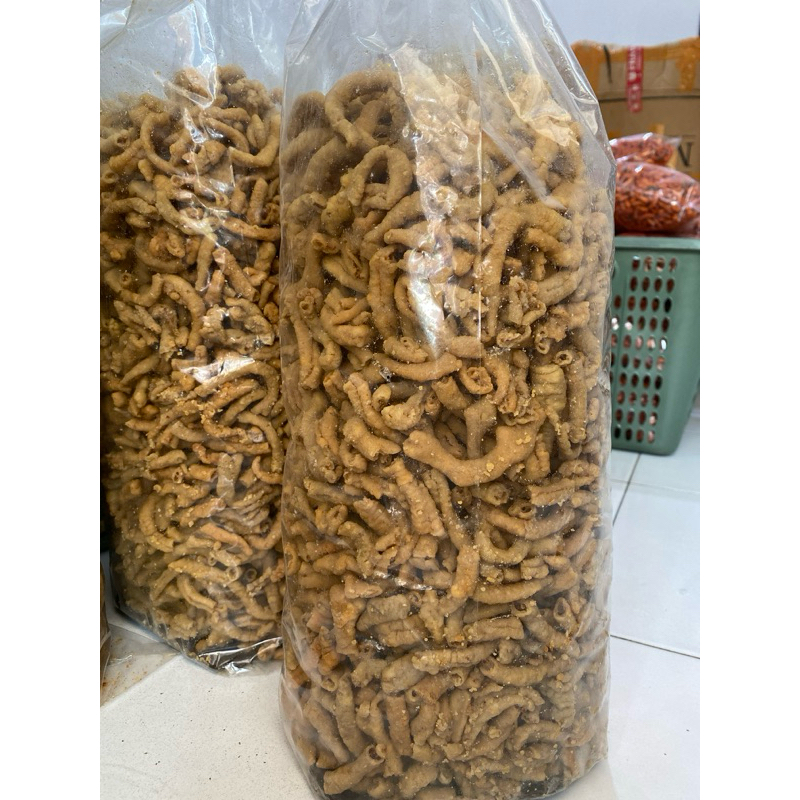 

TERMURAH!! KERIPIK USUS AYAM 1KG original gurih enak