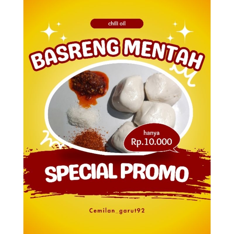 

Basreng Mentah chili oil/Basreng mentah bumbu kering/Basreng goreng
