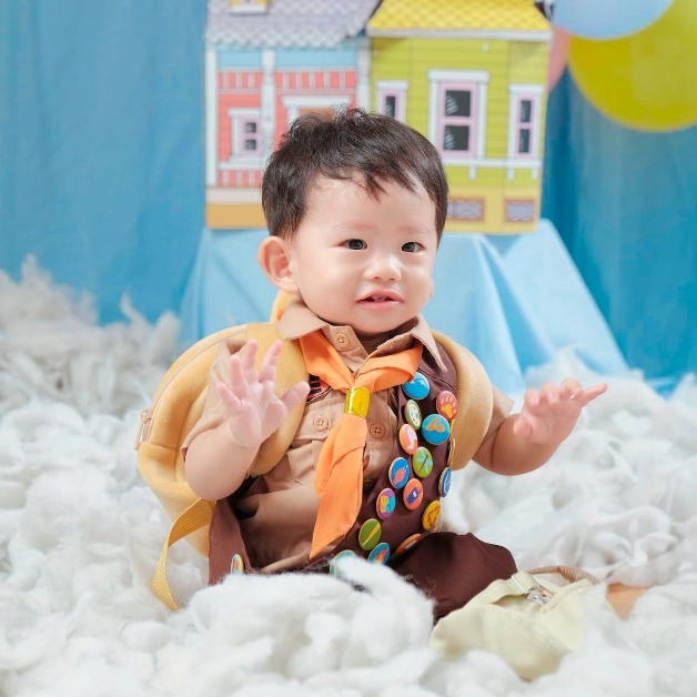 Russel Up Set / Kostum Russel Up Set / Setelan Russel Up / Kostum Russel Up / Gaun Karakter Anak dan
