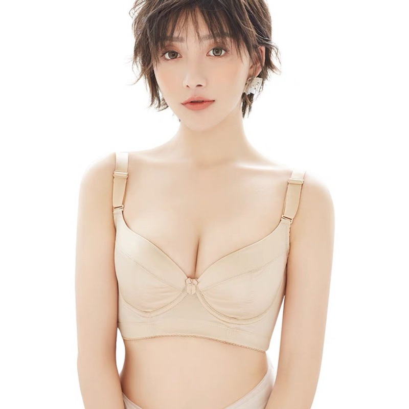 Bra Penekan Lemak (K-M10) Wanita Dewasa / tanpa busa berkawat