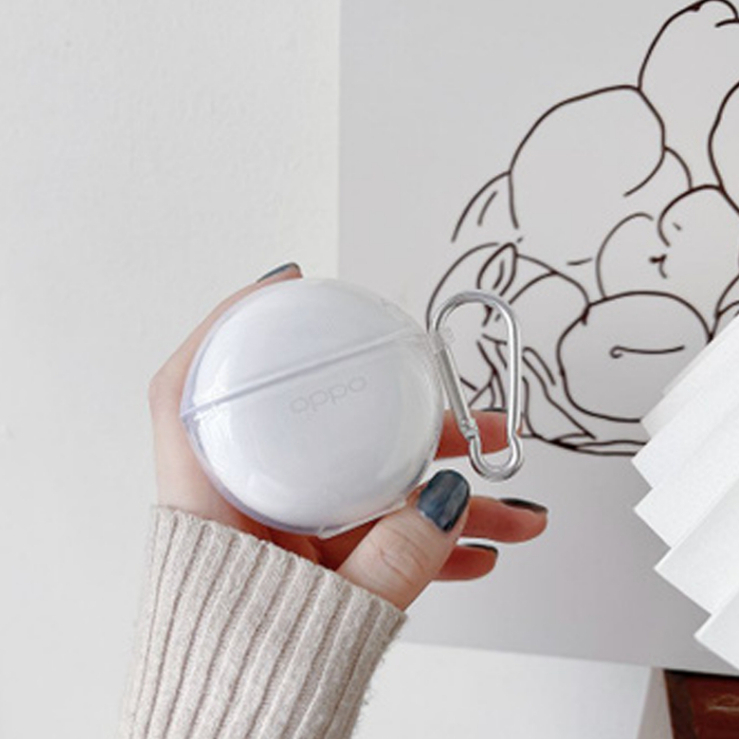 Case Oppo Enco Buds2 / Enco Buds Air2i Bening Polos Plain Simple Clear