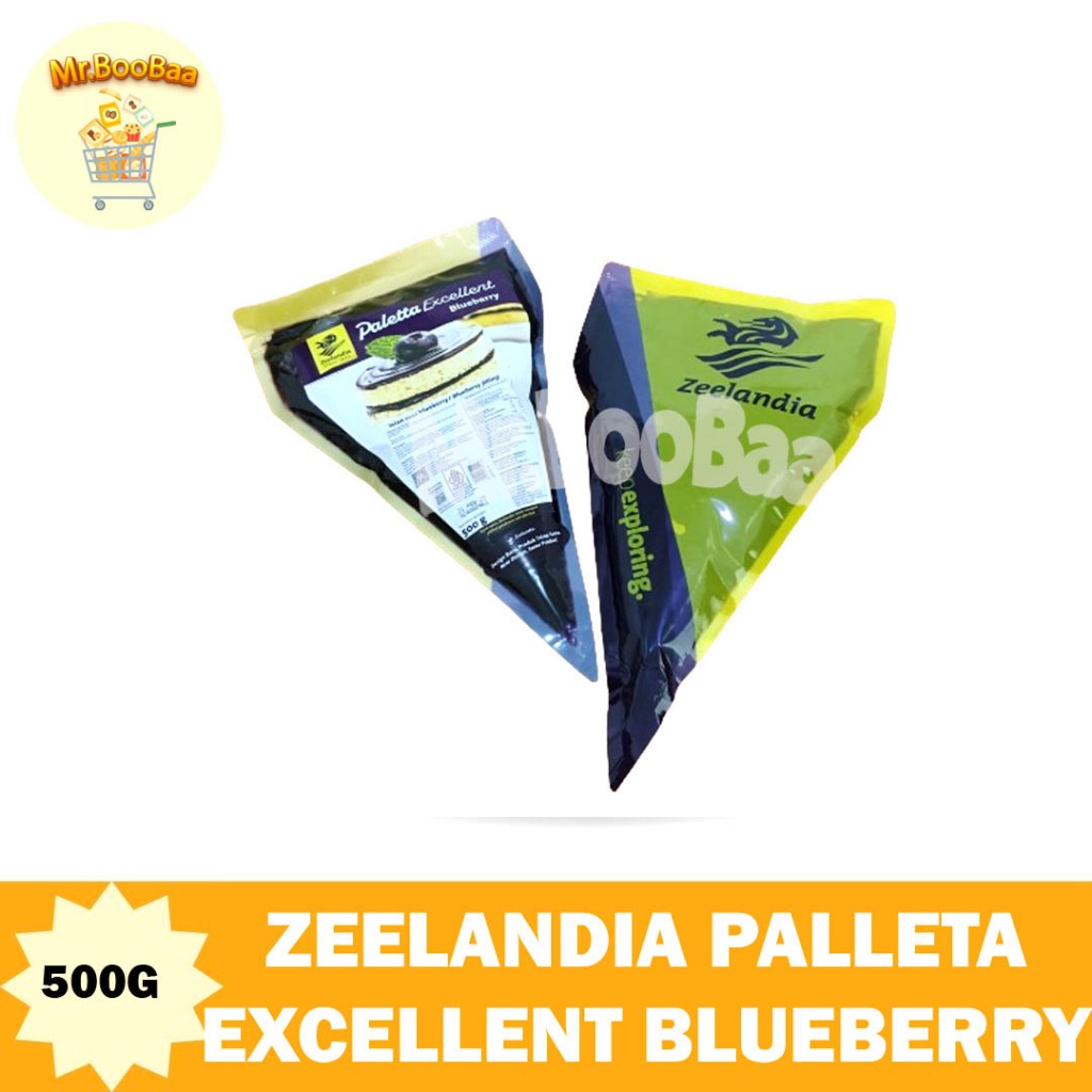 

Zeelandia - Paletta Excellent Blueberry dan strawberry 500 gr / Selai Blueberry dan strawberry 500gr / Filling Blueberry dan strawberry 500Gr