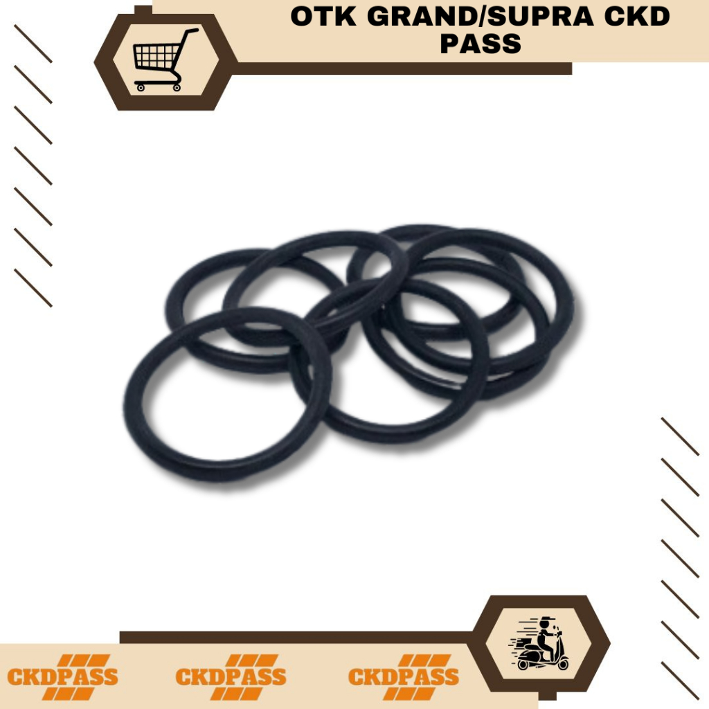 OTK GRAND/SUPRA CKD PASS || O TK O-TK TUTUP KLEP ORING O-RING HONDA ASTREA GRAND LEGENDA PRIMA SUPRA