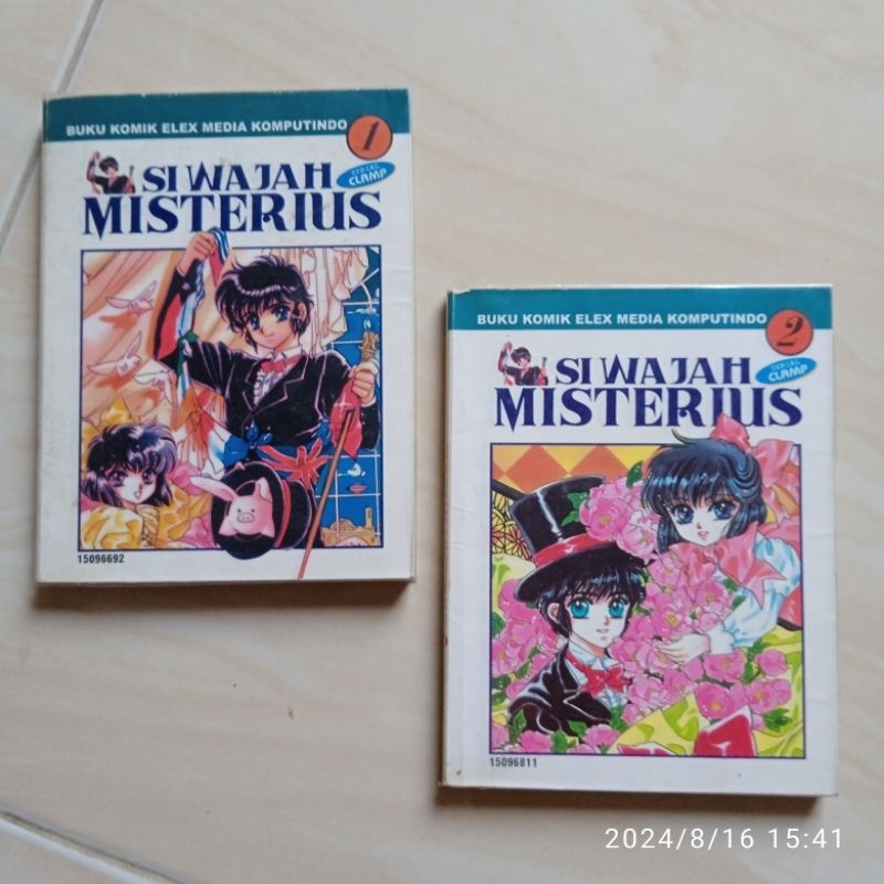 Buku Cerita Komik Remaja SI WAJAH MISTERIUS CLAMP 1 - 2 TAMAT