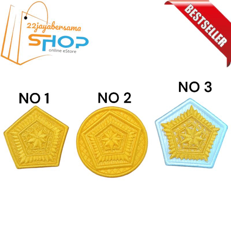 Tanda Jabatan DISHUB Eselon DISHUB Bordiran timbul