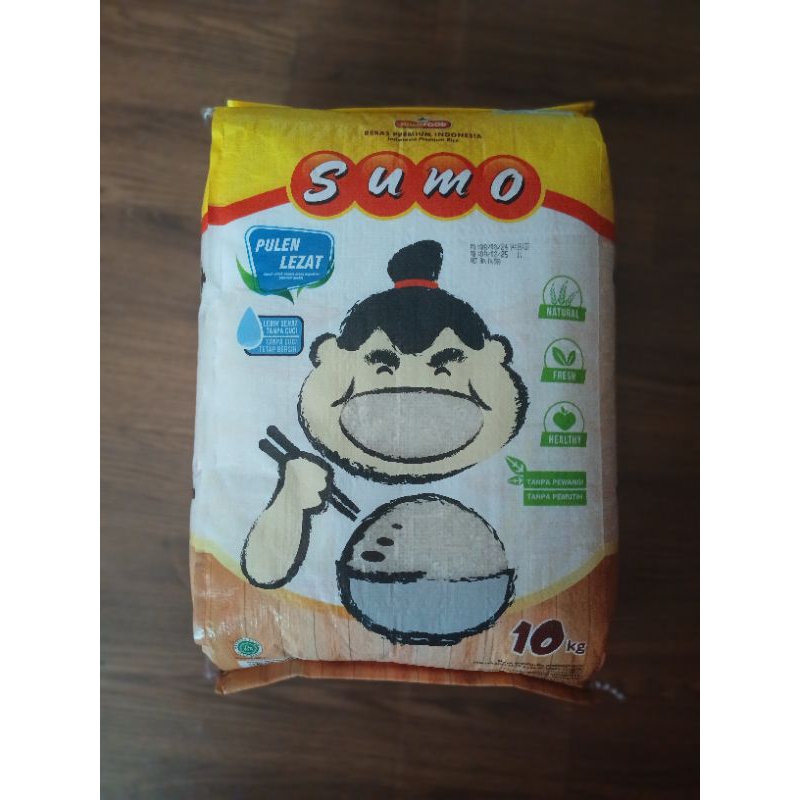 

Beras sumo kemasan Kuning 10kg