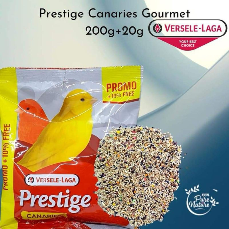 PRESTIGE KENARI GOURMET Pakan burung kenari prestige versele laga import belgia original