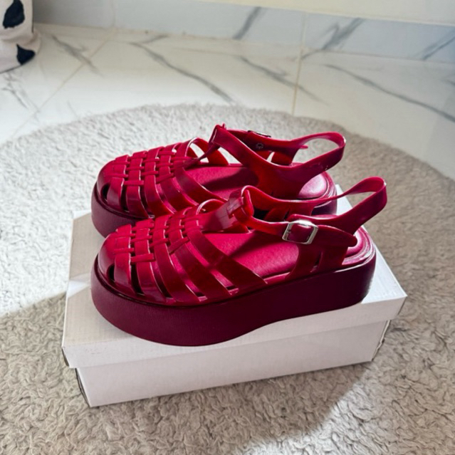 Jelly shoes TLTSN Maroon