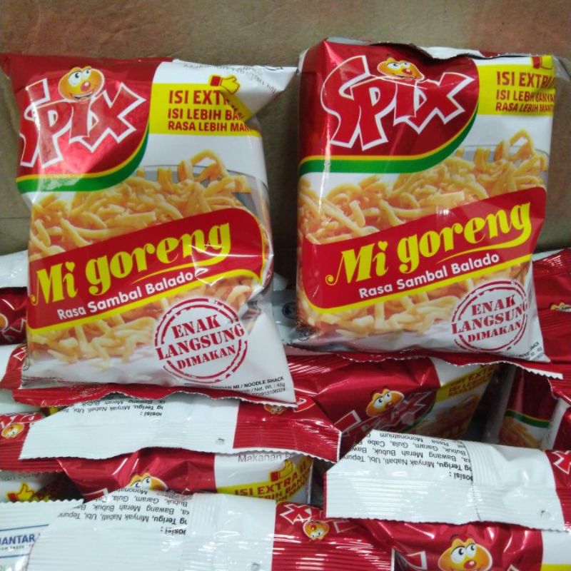 

Spix Mi Goreng 45g kemasan besar