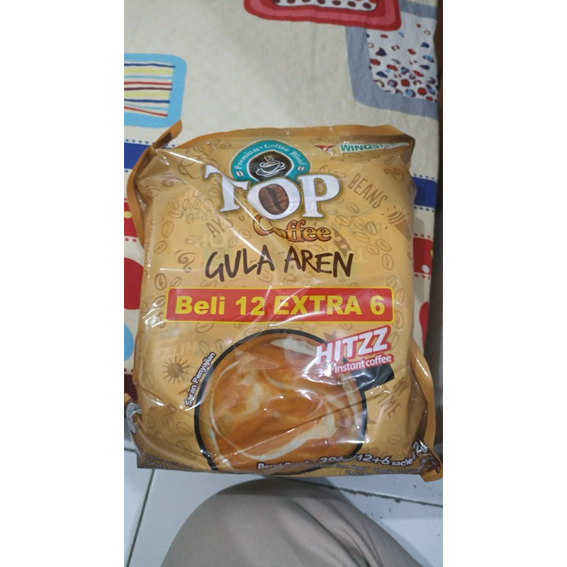 

TOP Coffee Gula Aren Bag promo 12 extra 6