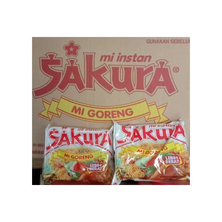 

Mie goreng sakura 1 dus isi 40 / Mi goreng sakura