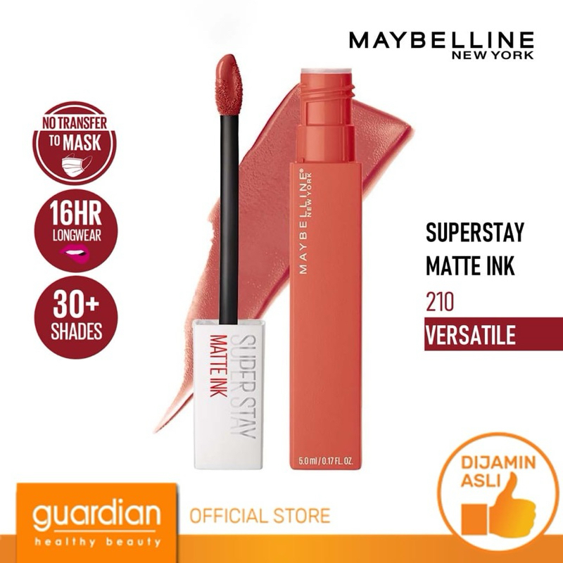 [PL NEW] MAYBELLINE SUPERSTAY MATE INK - 210 Versatile Waterproof Transferproof