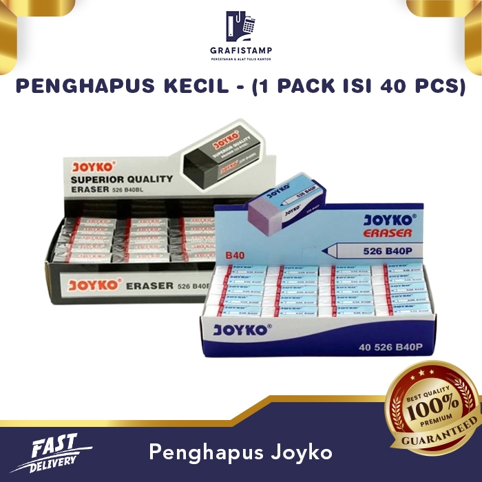 

Penghapus Kecil Joyko (Eraser) - Pack
