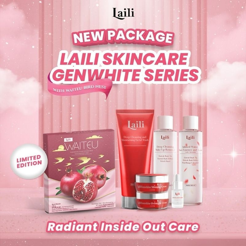 Gen White Series Free Waiteu | Laili Brand | Beauty Skincare | anti aging | Pencerah wajah