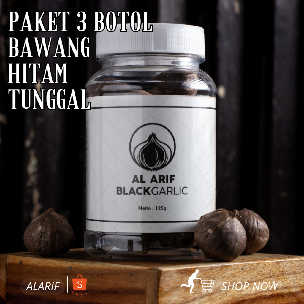 

Alarif Black Garlic Bawang Hitam Tunggal Bawang Putih Tunggal