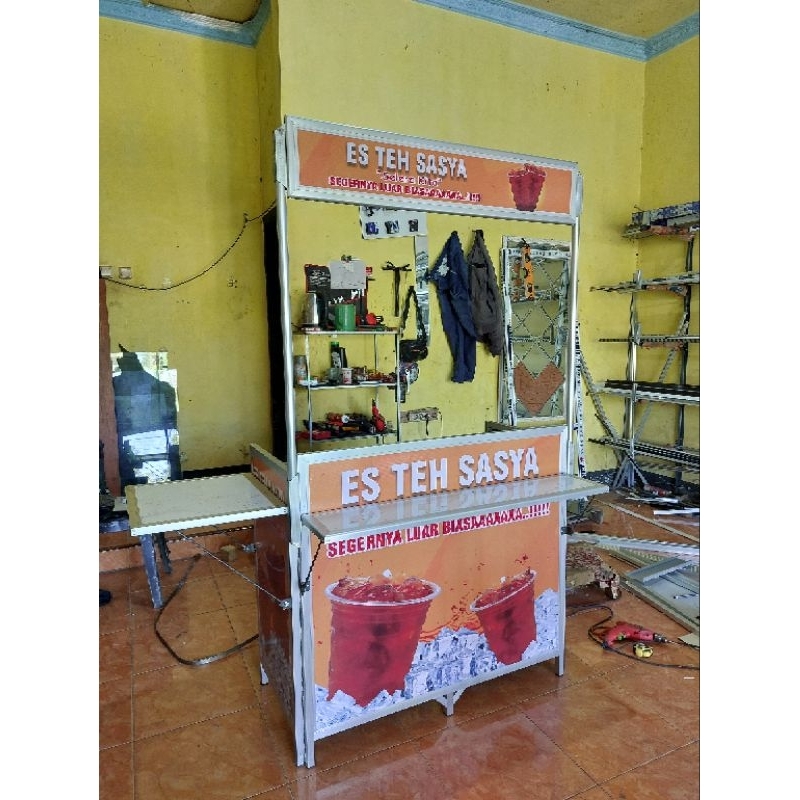 Booth Portable / Rombong Jualan / Booth Minuman / Booth Makanan