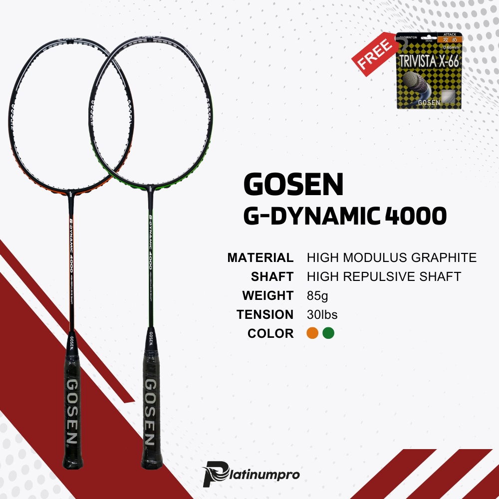 Raket Badminton Gosen G-Dynamic 4000