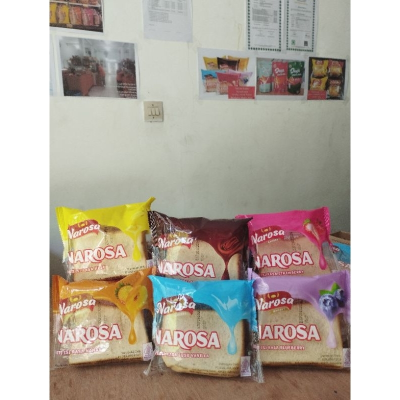 

20 pcs Roti Narosa Bandung || bervarian rasa || Roti isi