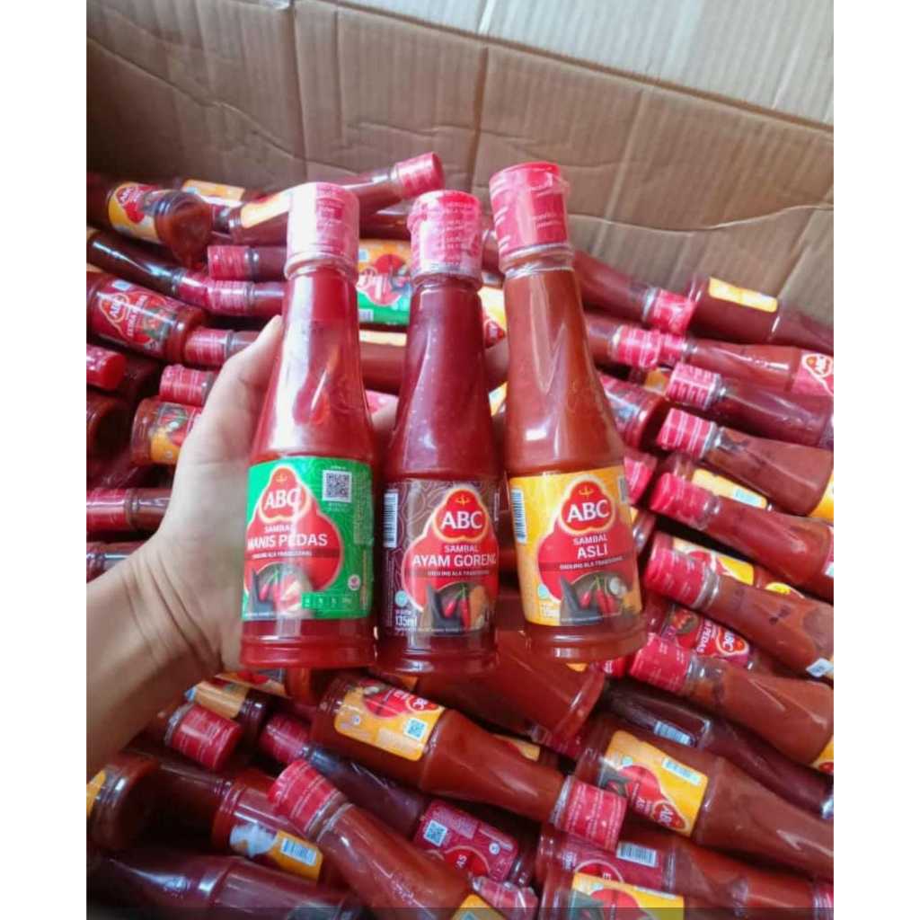 

PROMO SAOS SAMBAL ABC SATU PAKET ISI 3 PCS TERMURAHH