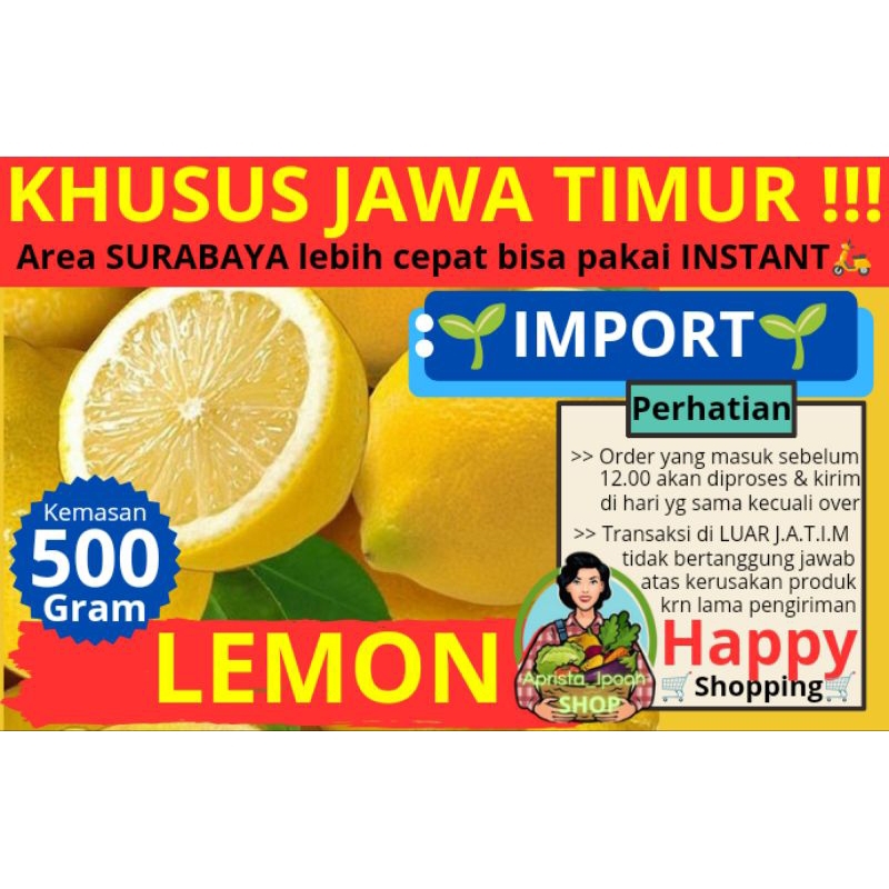 

JATIM ONLY - Lemon Import Fresh