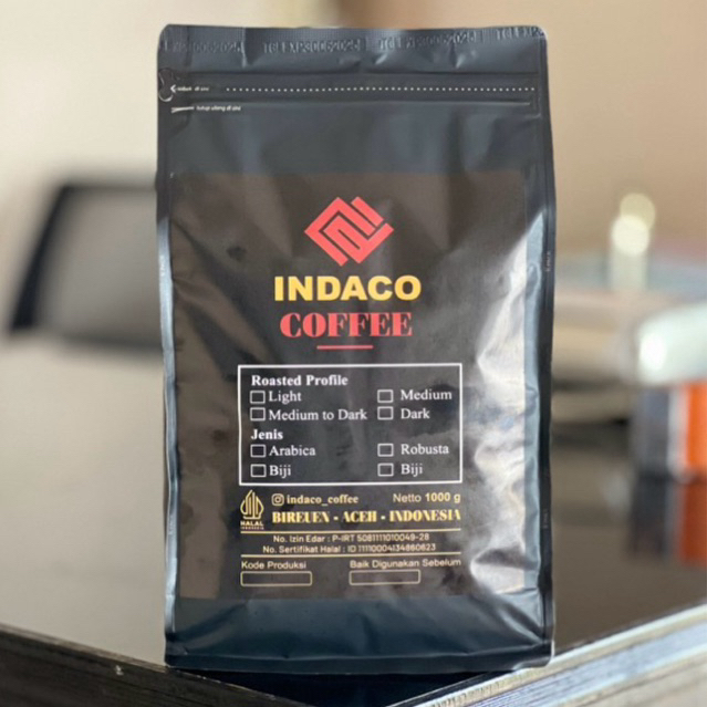 

KOPI INDACO ARABICA ESPRESSO 1 KG