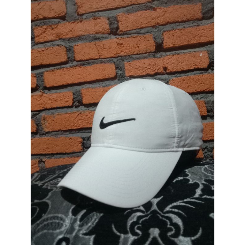 Topi Nike Dri Fit Logo centang Bordir Second Original cap Model Baseball buat casual dan olahraga Wa