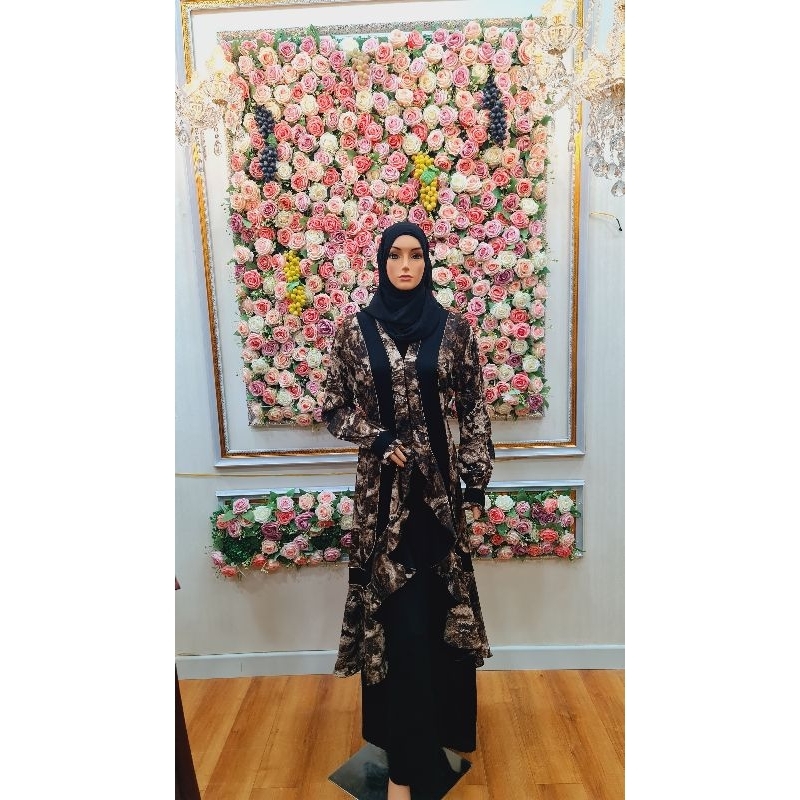 abaya mesir abaya mesir motif abaya pesta abaya ori abaya outer abaya corak coklat abaya mesir orii
