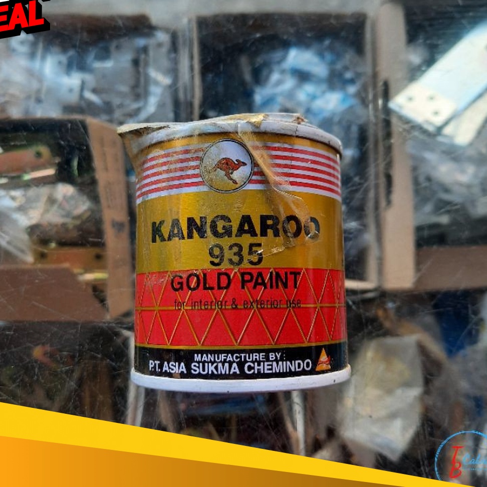 

WOW Cat Besi Warna Emas KANGAROO Gold 935 1 gram Cat Besi warna Gold