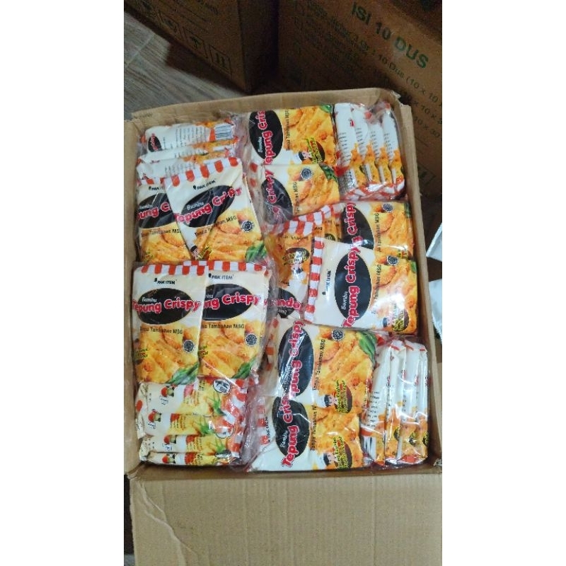 

tepung bumbu tepung crispy pak item tanpa tambahan MSG 150g