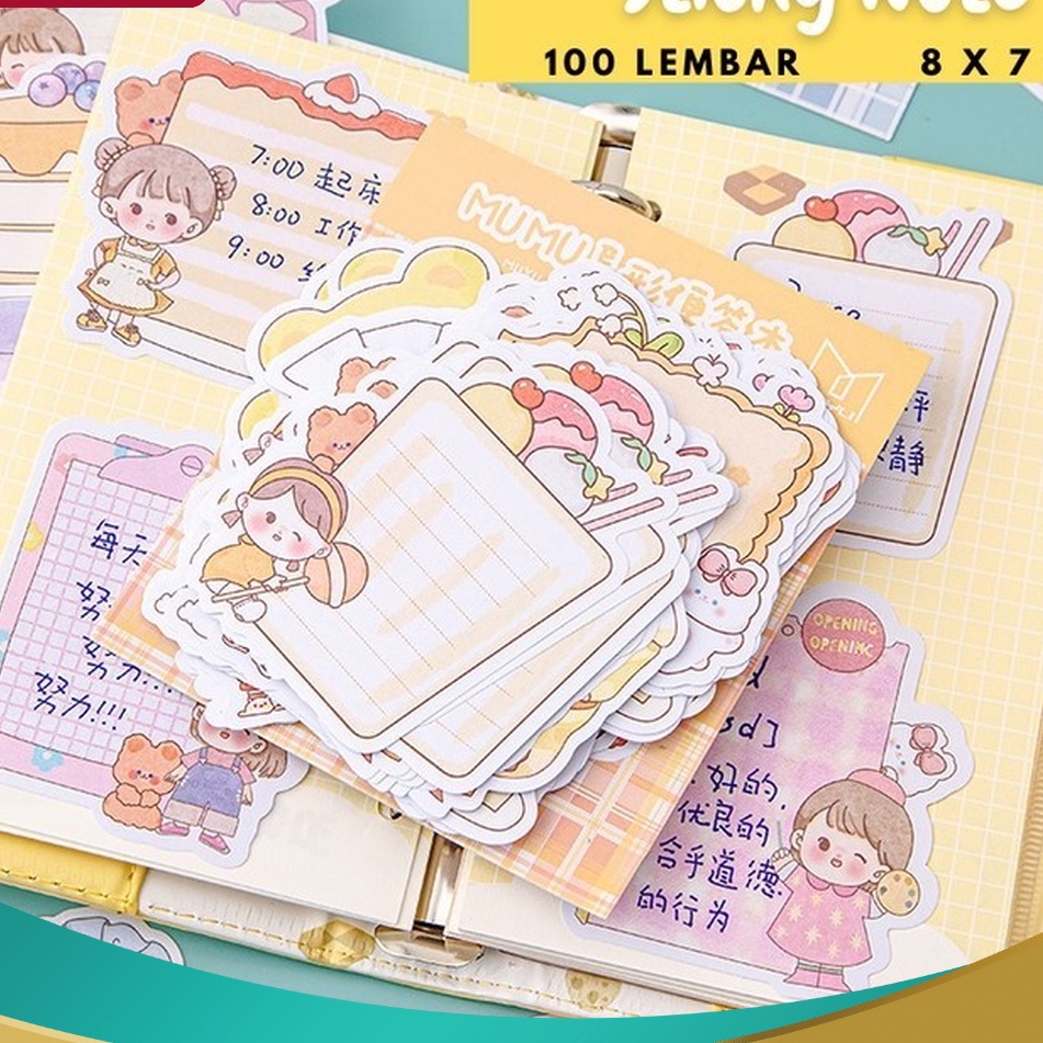 

WOW Sticky Note Memo Pad Kertas Memo Tempel Note Pad ST39